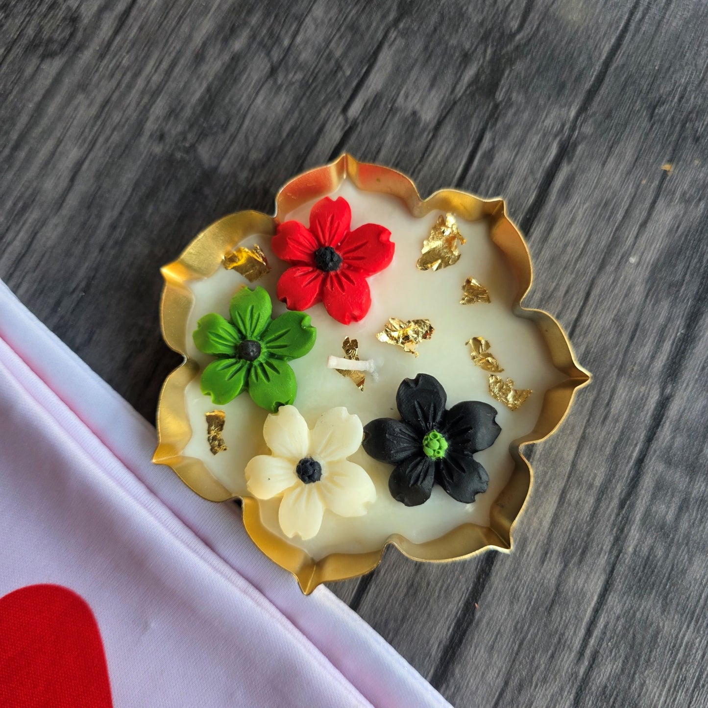 UAE National Day Floral Candle