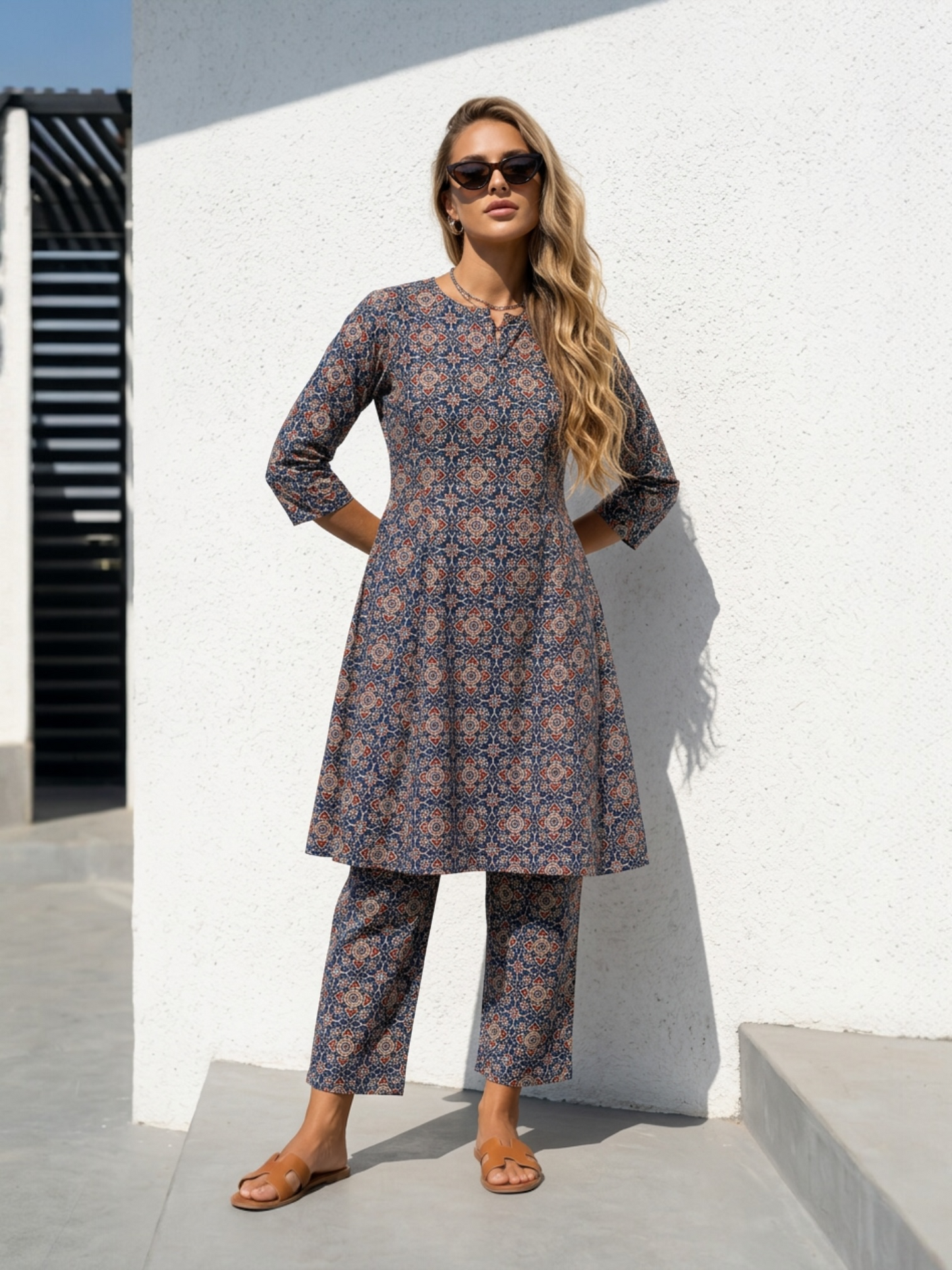 Cotton Printed Co-ord Set
