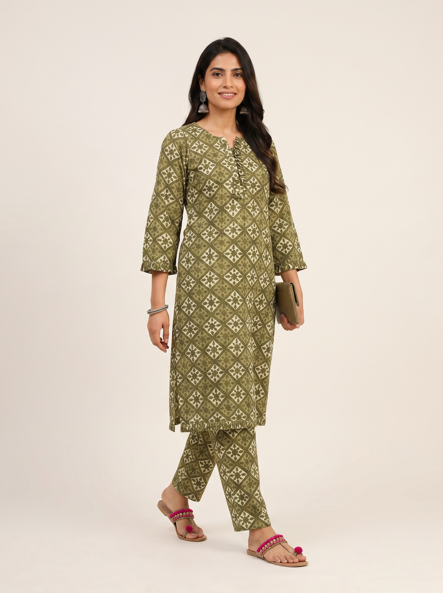 Cotton Printed Co-ord Set