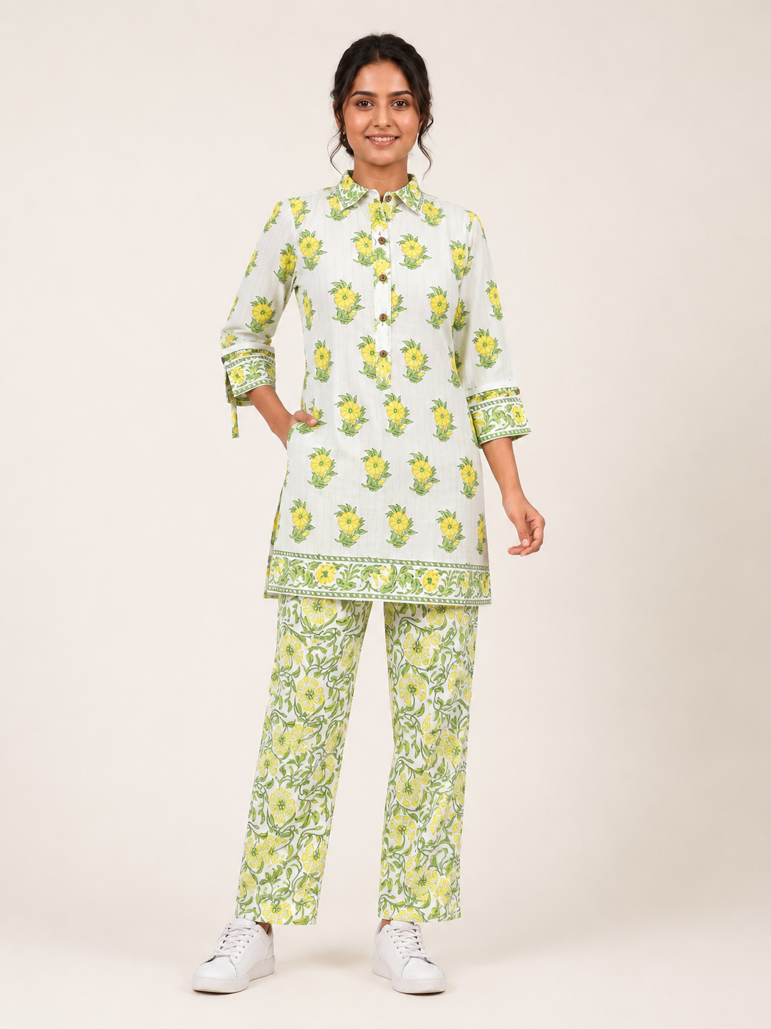 Citrine Garden Kurta Set