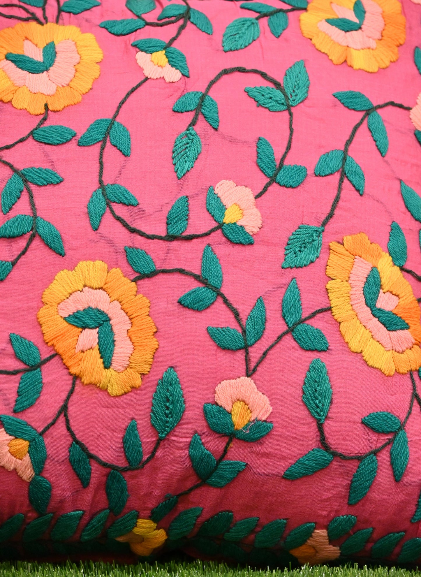 Phulkari Cushion Cover (Set of 2) - Urban Roots