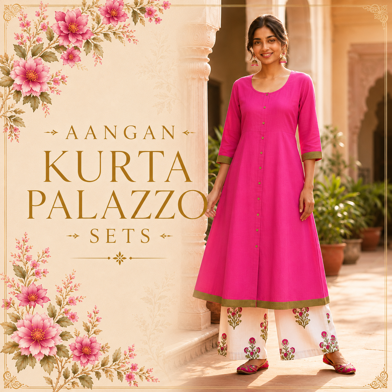 Aangan Kurta Palazzo Sets