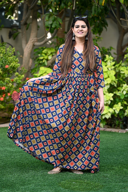 Long Wrap Around Dress