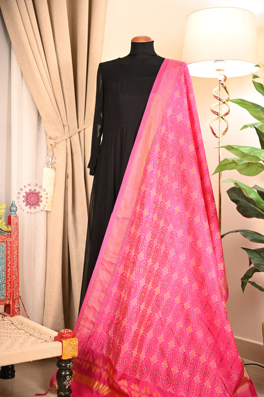 Printed Semi Silk Dupatta