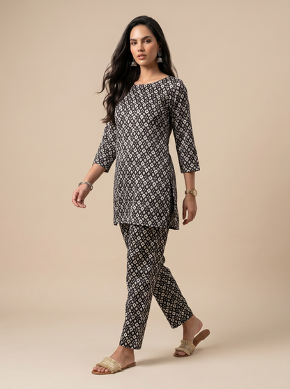 Cotton Printed Co-ord Set