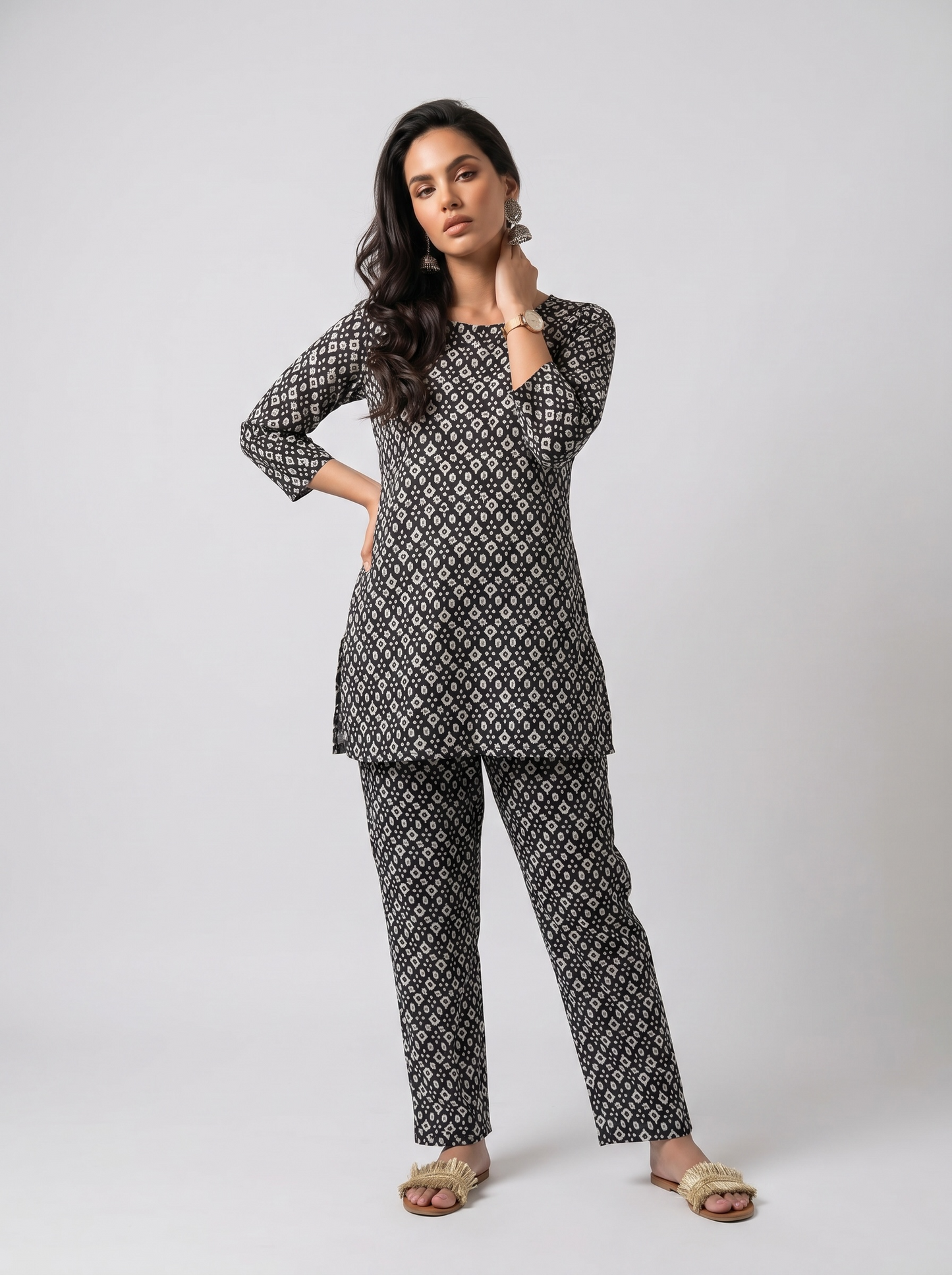 Cotton Printed Co-ord Set