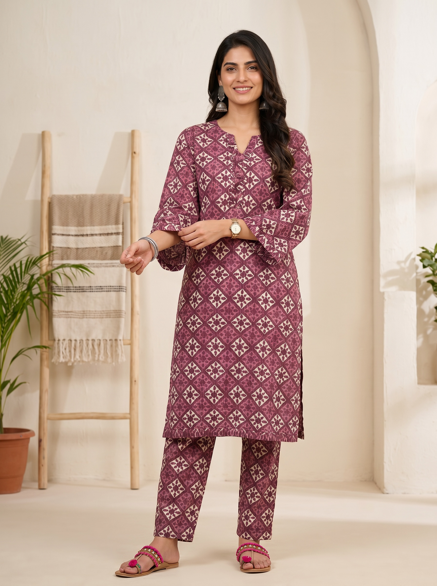Cotton Printed Co-ord Set