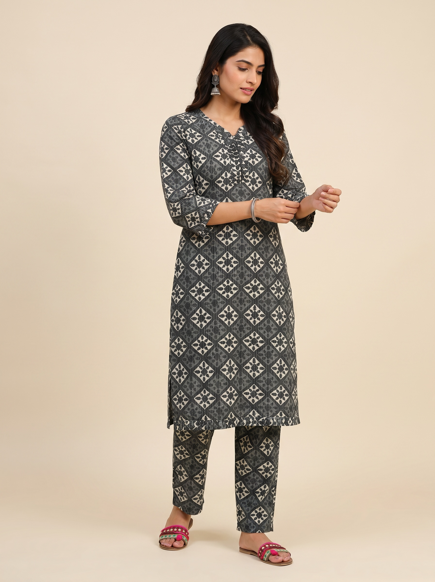 Cotton Printed Co-ord Set