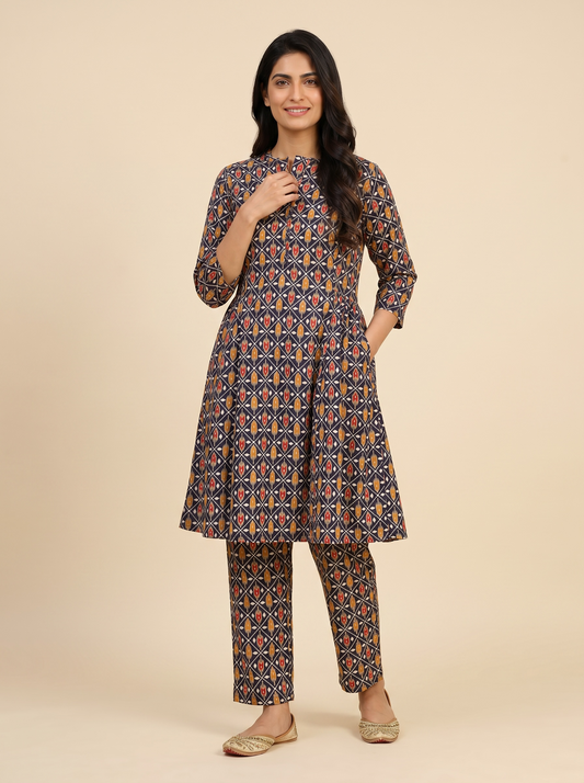 Cotton Printed Co-ord Set