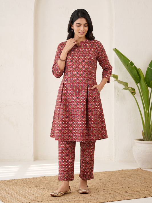 Cotton Printed Co-ord Set