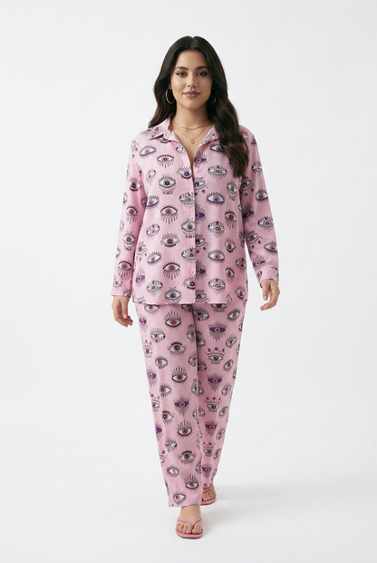 Blush Evil Eye Co-Ord Set