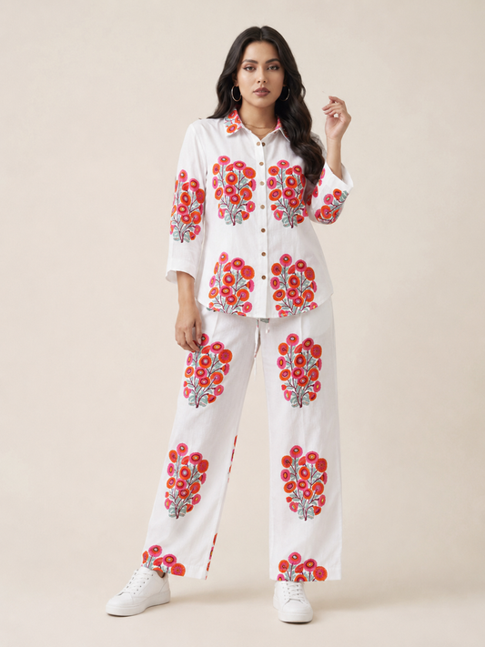 Rosé Petal Co-Ord Set