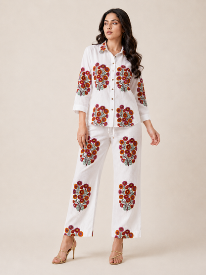 Amber Petal Co-Ord Set