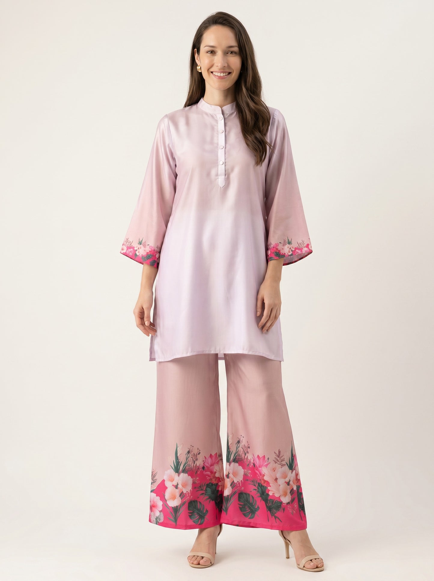 Blush Petal Cotton Co-Ord Set