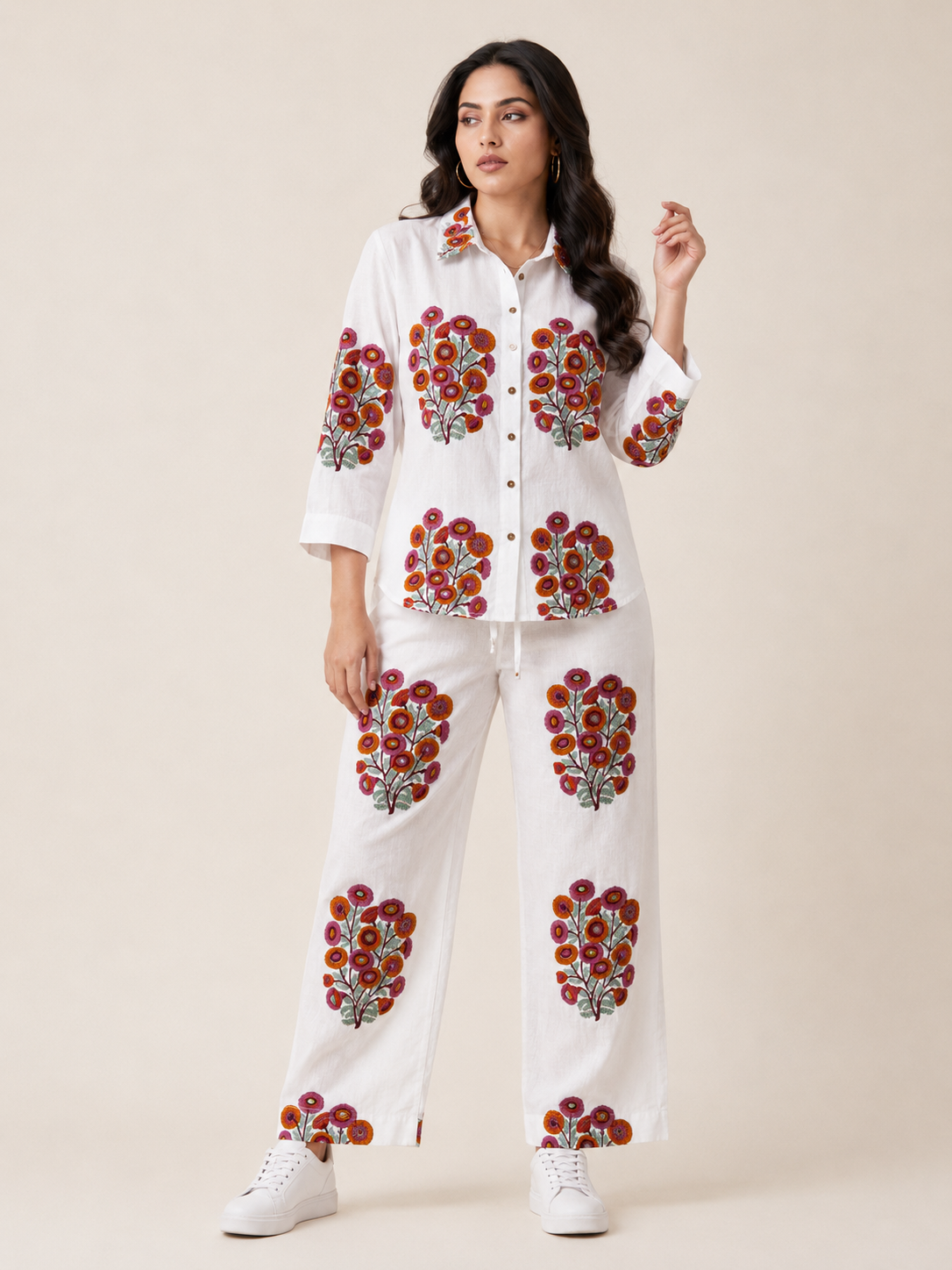 Amber Petal Co-Ord Set