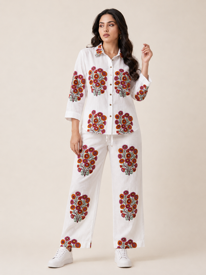 Amber Petal Co-Ord Set