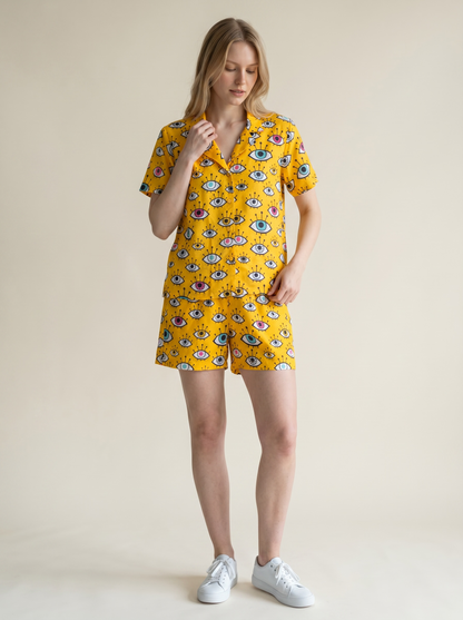 Sunshine Evil Eye Lounge Co-Ord Set