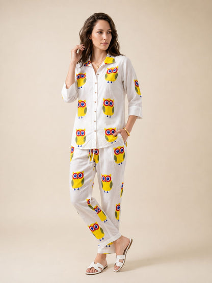 Owl Charm Co-Ord Set