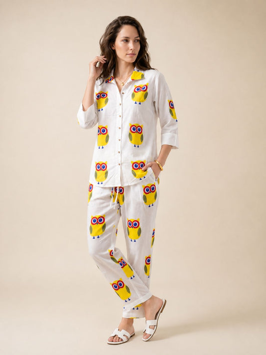 Owl Charm Co-Ord Set