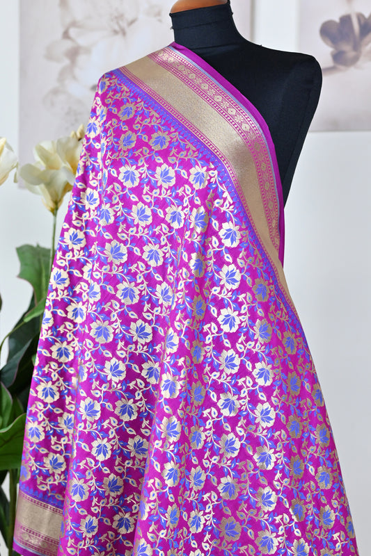 Banarasi Silk Dupatta - Urban Roots