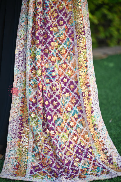 Gota Work Georgette Dupatta