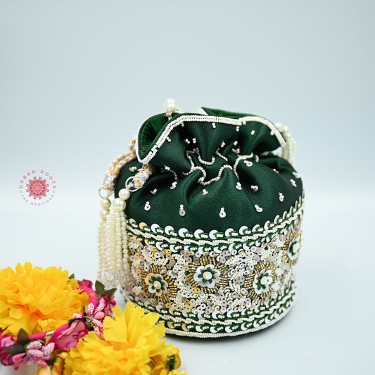 Festive Hand Potli / Hand Purse - Urban Roots