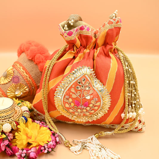 Festive Hand Potli / Hand Purse - Urban Roots