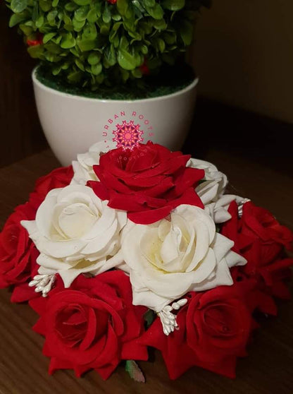 Hair Bun Gajra Floral Artificial Juda Accessory - Urban Roots