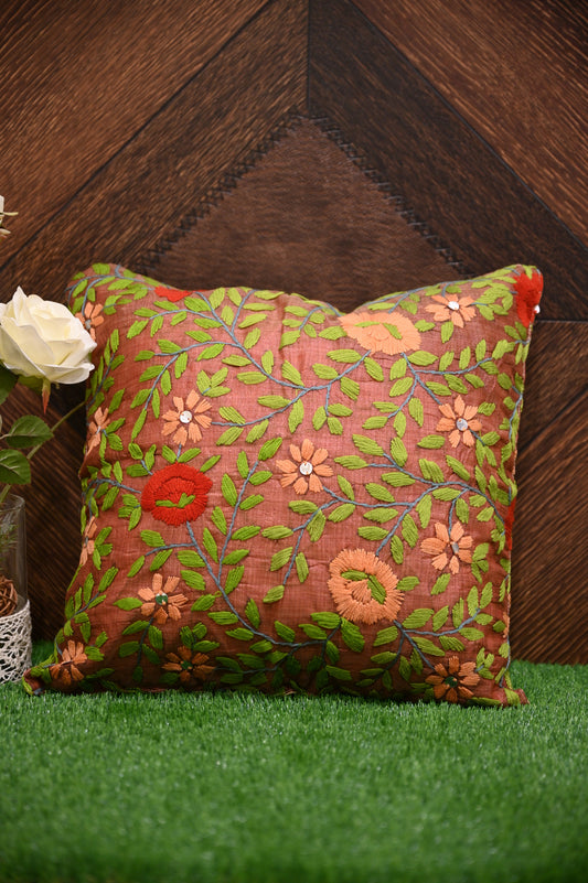 Phulkari Cushion Cover (Set of 2) - Urban Roots