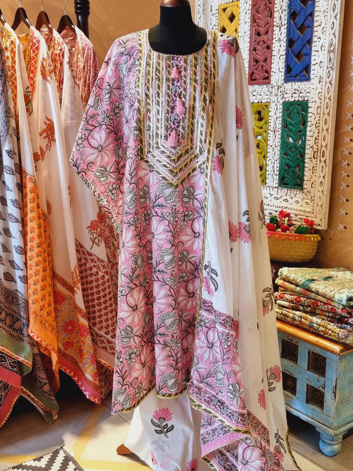 Hand Block Printed Fabric Set - Urban Roots
